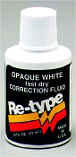 Re-Type Opaque White